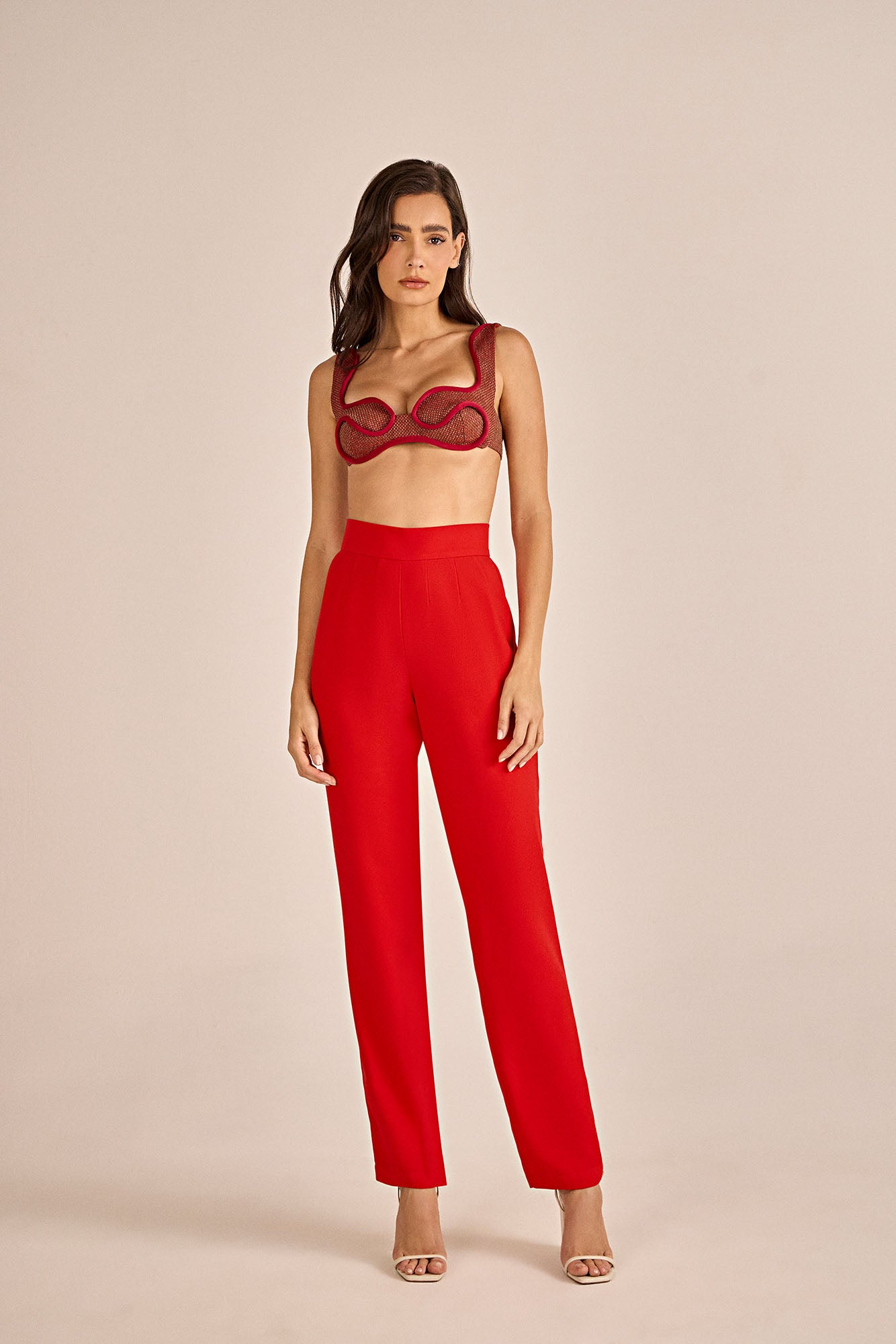 Calça Caule - Vermelho - Hand Lace