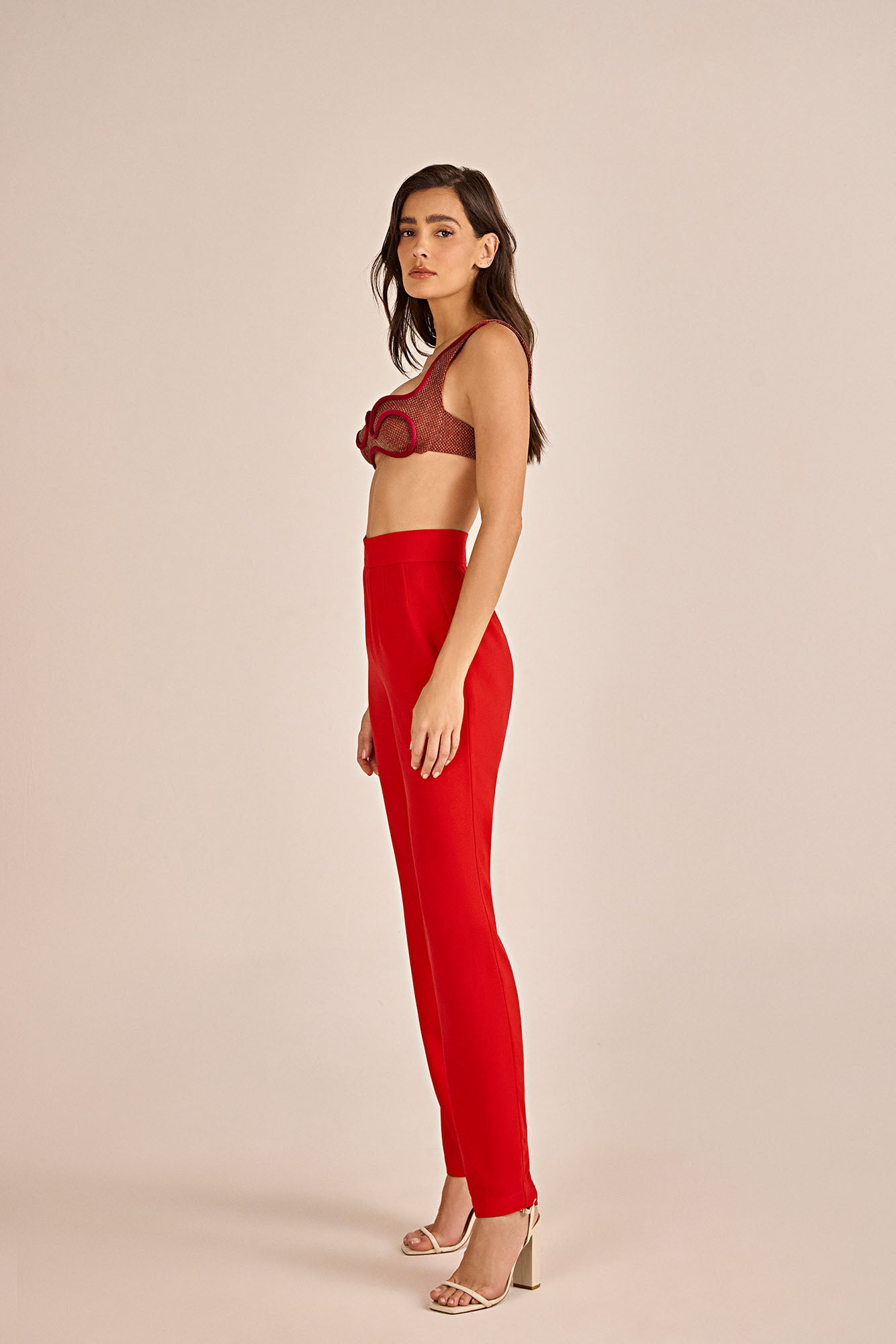 Calça Caule - Vermelho - Hand Lace