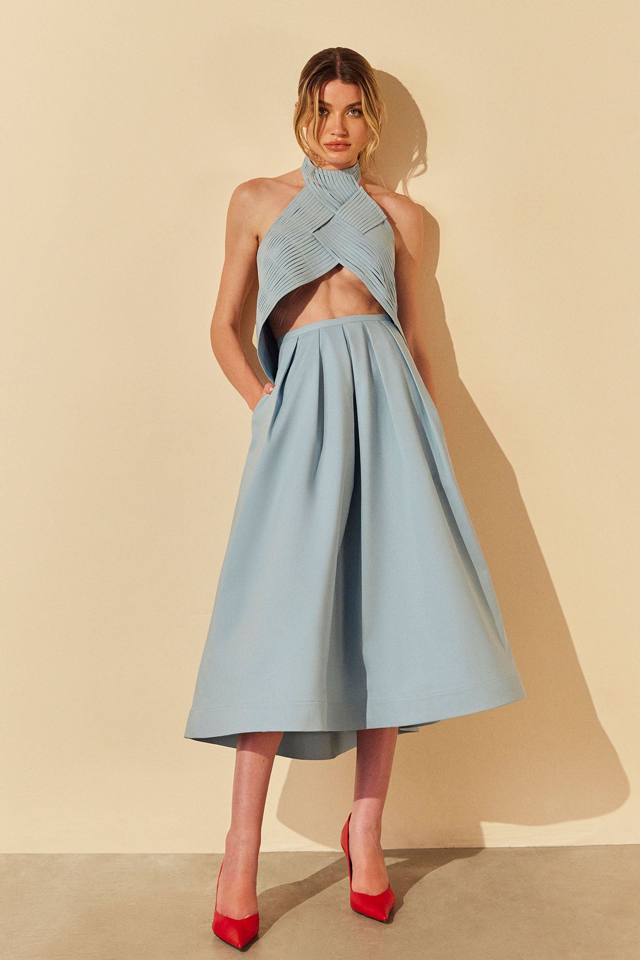 Blusa Trama Viés