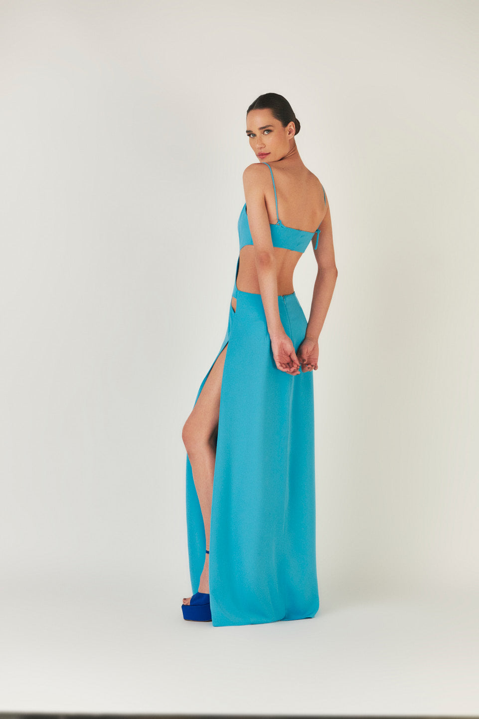 Vestido Longo Caule