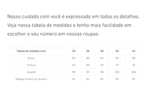 Saia Filodendro - Hand Lace