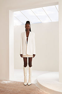 Blazer Avesso - Off White - Hand Lace